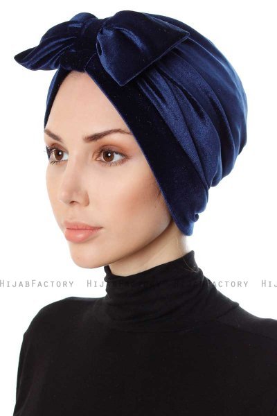 Ekin - Marinblå Turban