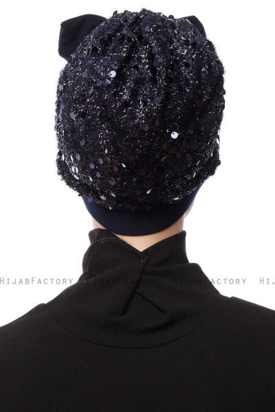 Enfleda - Marinblå Turban
