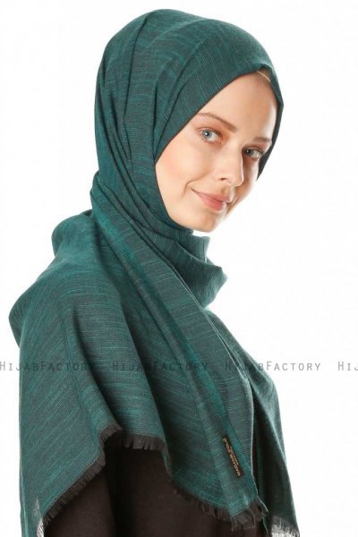 Esana - Mörkgrön Hijab - Madame Polo