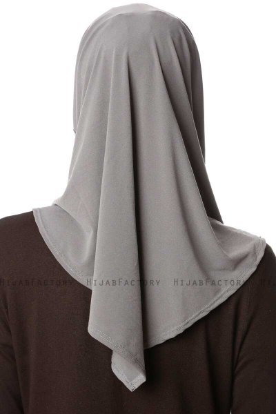 Esma - Grå Amira Hijab - Firdevs