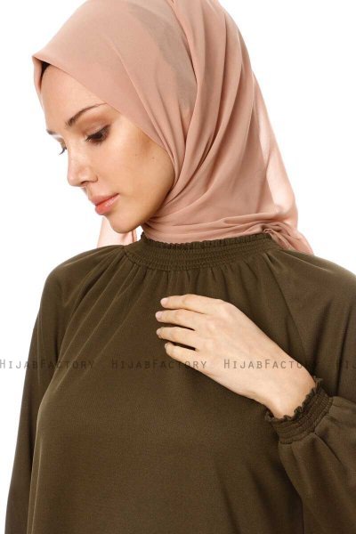 Esra - Khaki Klänning - Miss Halima