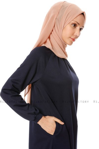Esra - Marinblå Klänning - Miss Halima