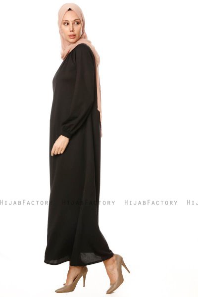 Esra - Svart Klänning - Miss Halima