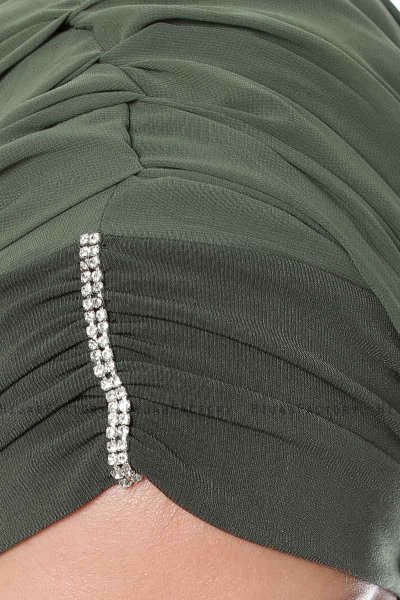 Evren - Khaki Chiffon Hijab