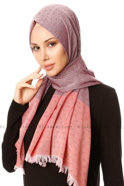 Fehime - Mörkrosa Hijab - Özsoy