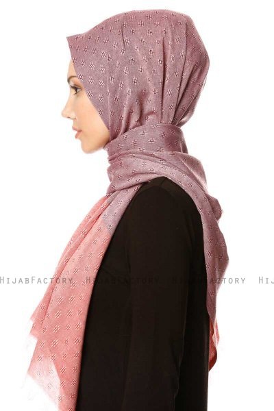 Fehime - Mörkrosa Hijab - Özsoy