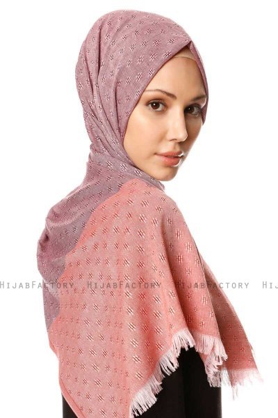 Fehime - Mörkrosa Hijab - Özsoy