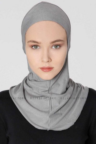 Filiz Mörkgrå XL Ninja Hijab Underslöja 200728b