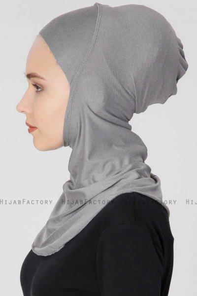 Filiz Mörkgrå XL Ninja Hijab Underslöja 200728c