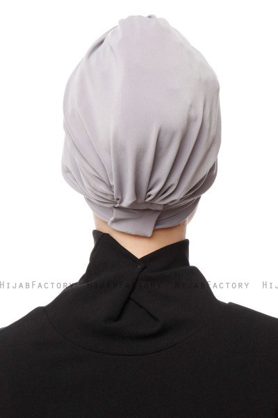 Gamze - Ljusgrå Turban