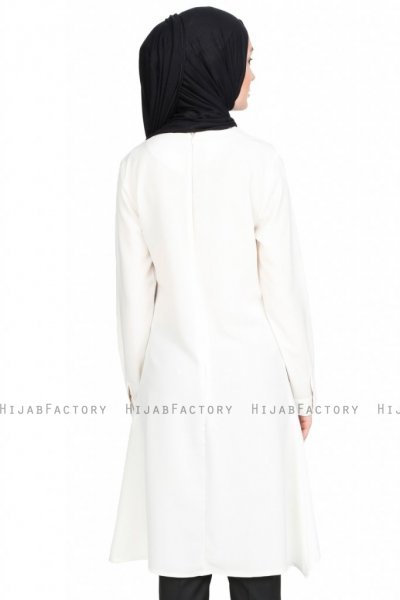 Hafsa Offwhite Tunika Miss Halima 280311e