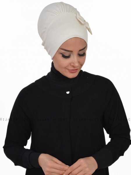 Halima Offwhite Turban Ayse Turban Tasarim 321711c