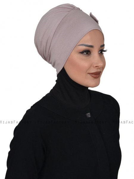 Halima Taupe Turban Ayse Turban 321715-3