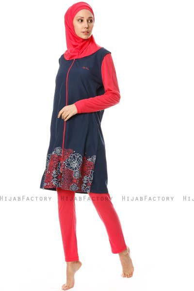 Hatice - Marinblå Burkini - Tesmay