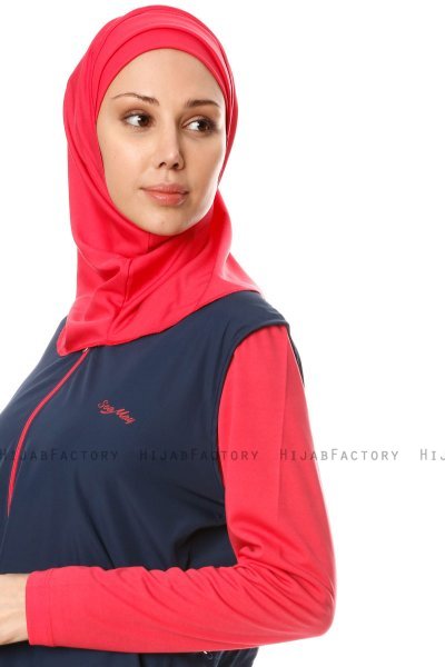 Hatice - Marinblå Burkini - Tesmay