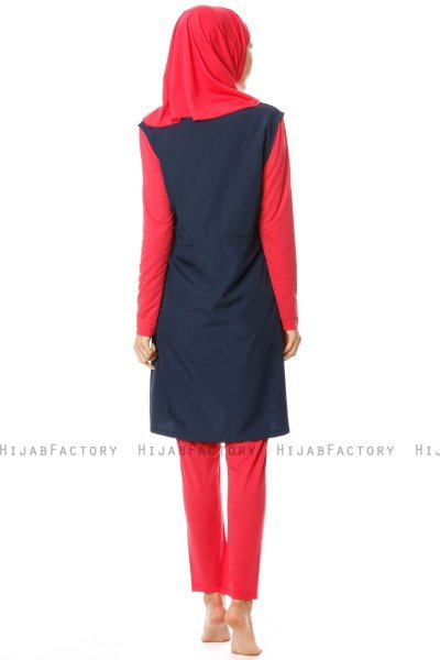 Hatice - Marinblå Burkini - Tesmay