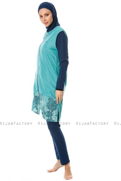 Hatice - Mint Burkini - Tesmay
