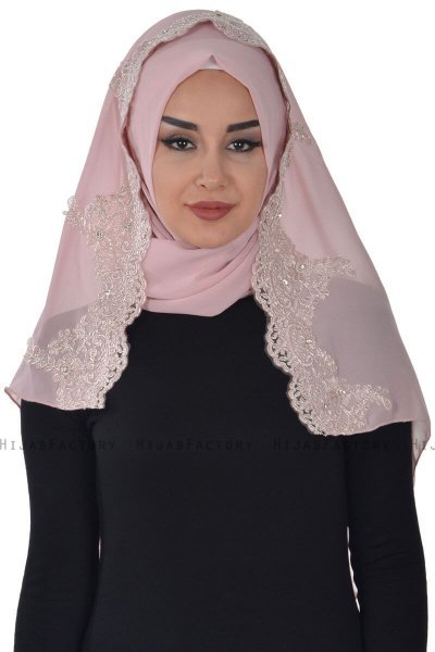 Helena - Gammelrosa Praktisk Hijab - Ayse Turban