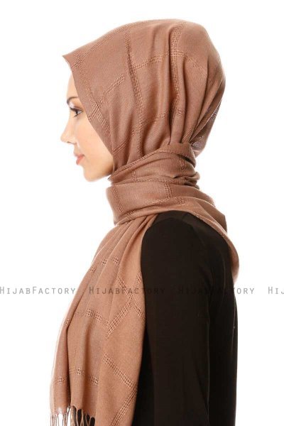 Huriye - Taupe Hijab - Özsoy