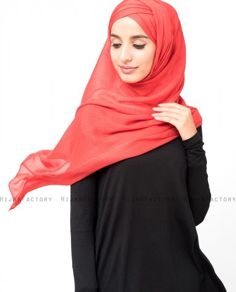 InEssence - Poinsetta Viskos Maxi Sjal från Silk Route