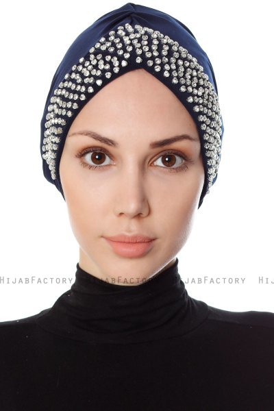 Irmak - Marinblå Turban