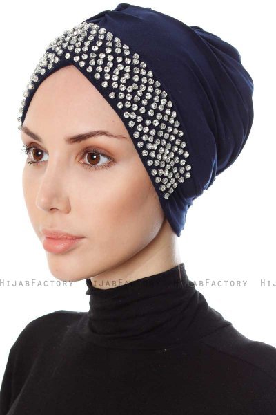 Irmak - Marinblå Turban