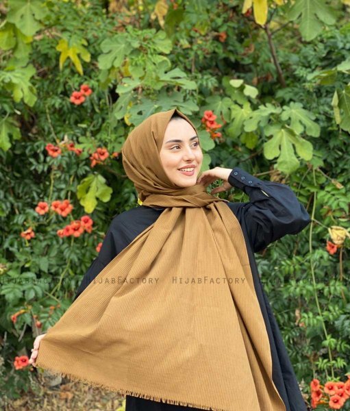 Jaeda - Kanel Bomull Hijab - Mirach