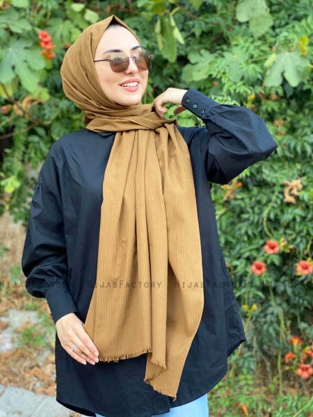 Jaeda - Kanel Bomull Hijab - Mirach