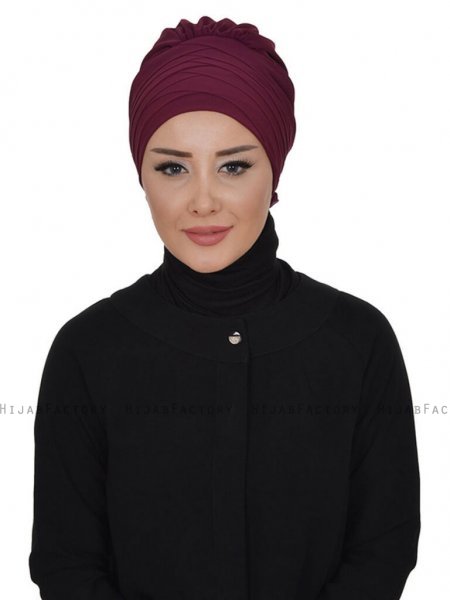 Jane Plommon Chiffon Turban Ayse Turban 325913b