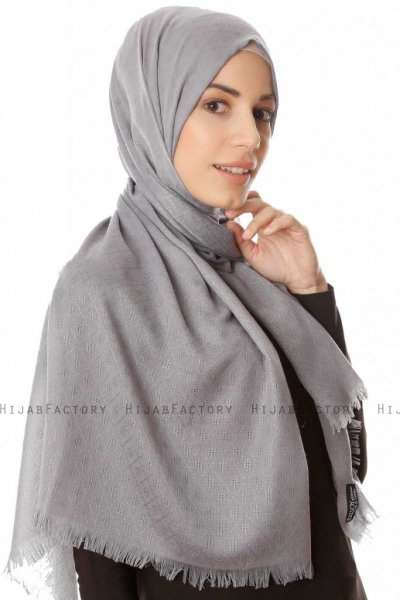 Lalam - Grå Hijab - Özsoy