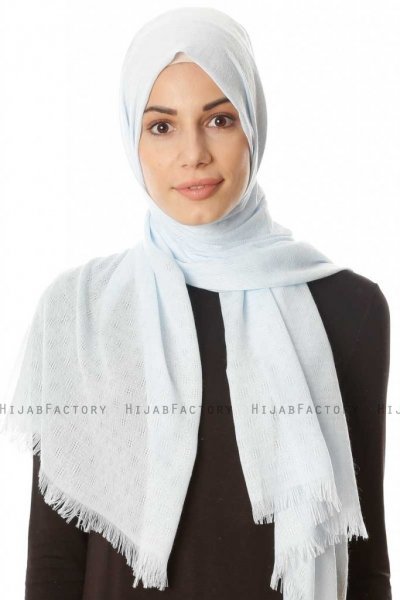 Lalam - Ljusblå Hijab - Özsoy