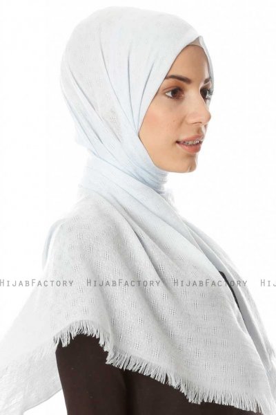 Lalam - Ljusblå Hijab - Özsoy