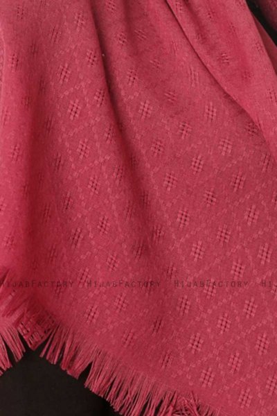 Lalam - Mörk Fuchsia Hijab - Özsoy