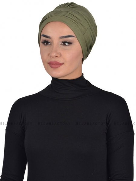 Linda Khaki Bomull Turban Ayse Turban 321908b