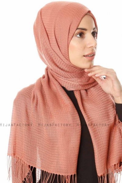 Lunara - Mörkrosa Hijab - Özsoy