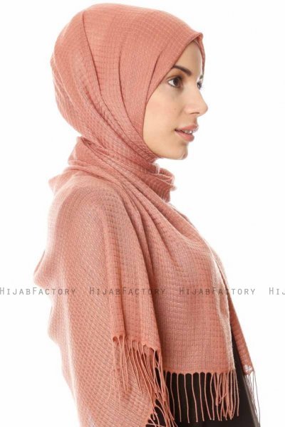 Lunara - Mörkrosa Hijab - Özsoy