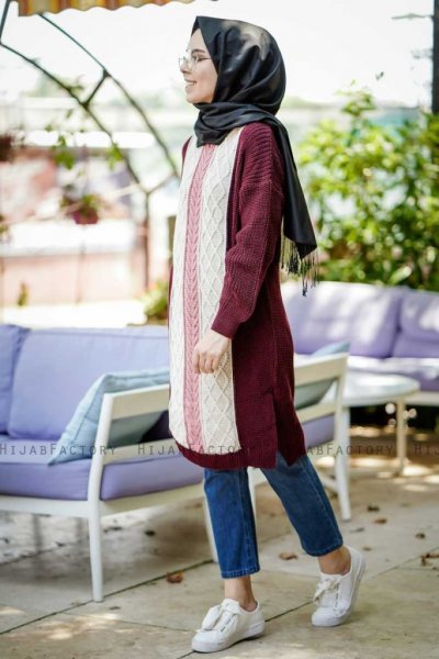 Maeve - Bordeaux Tunika - Insirah