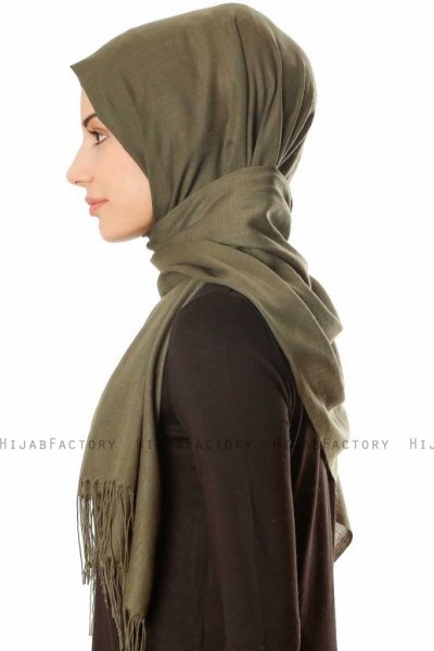 Meliha - Khaki Hijab - Özsoy