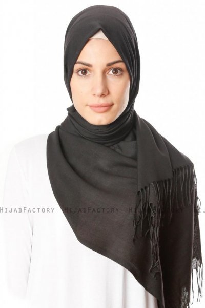 Meliha - Svart Hijab - Özsoy