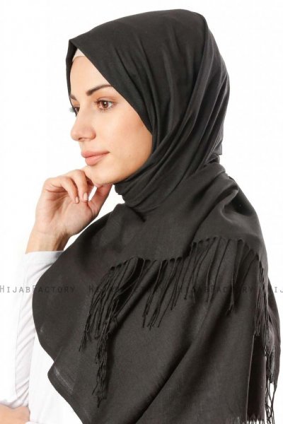 Meliha - Svart Hijab - Özsoy