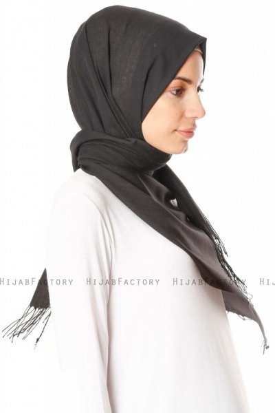 Meliha - Svart Hijab - Özsoy