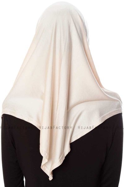 Mia - Ljus Beige One-Piece Al Amira Hijab - Ecardin