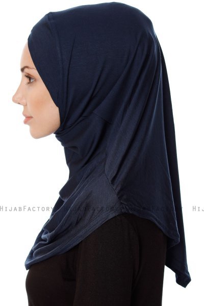 Mia - Marinblå One-Piece Al Amira Hijab - Ecardin