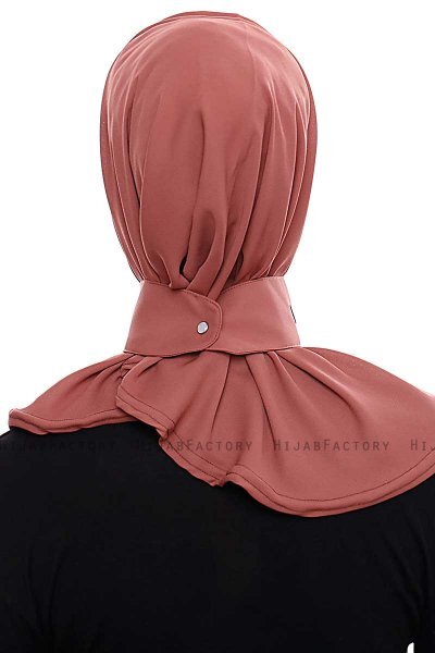 Narin - Clay Praktisk One Piece Crepe Hijab