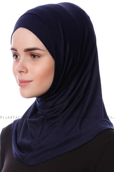 Nehir - Marinblå 2-Piece Al Amira Hijab