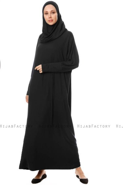 Nisa - Svart Bönedräkt - Miss Halima