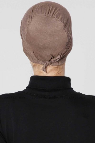 Pileli Mörk Taupe Criss Cross Underslöja 200609d