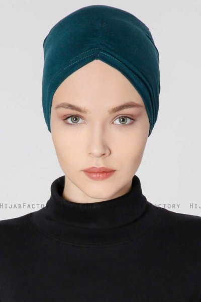 Pileli Mörkgrön Criss Cross Underslöja 200621b