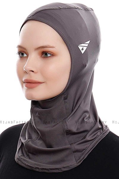 Pinar - Antracit Sport Hijab - Ecardin