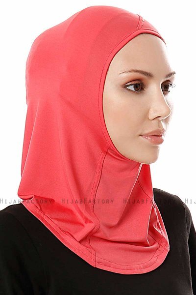 Pinar - Hallonröd Sport Hijab - Ecardin